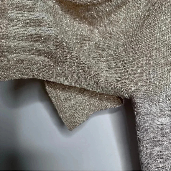 Anthropologie Alicia Shimmer Poncho Sweater Size Medium - Picture 5 of 11
